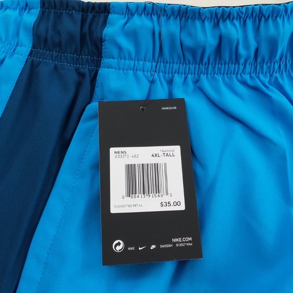 NIKE FLEX Men's Low Rise Shorts 2XLT 3XLT Tall New - Picture 3 of 8